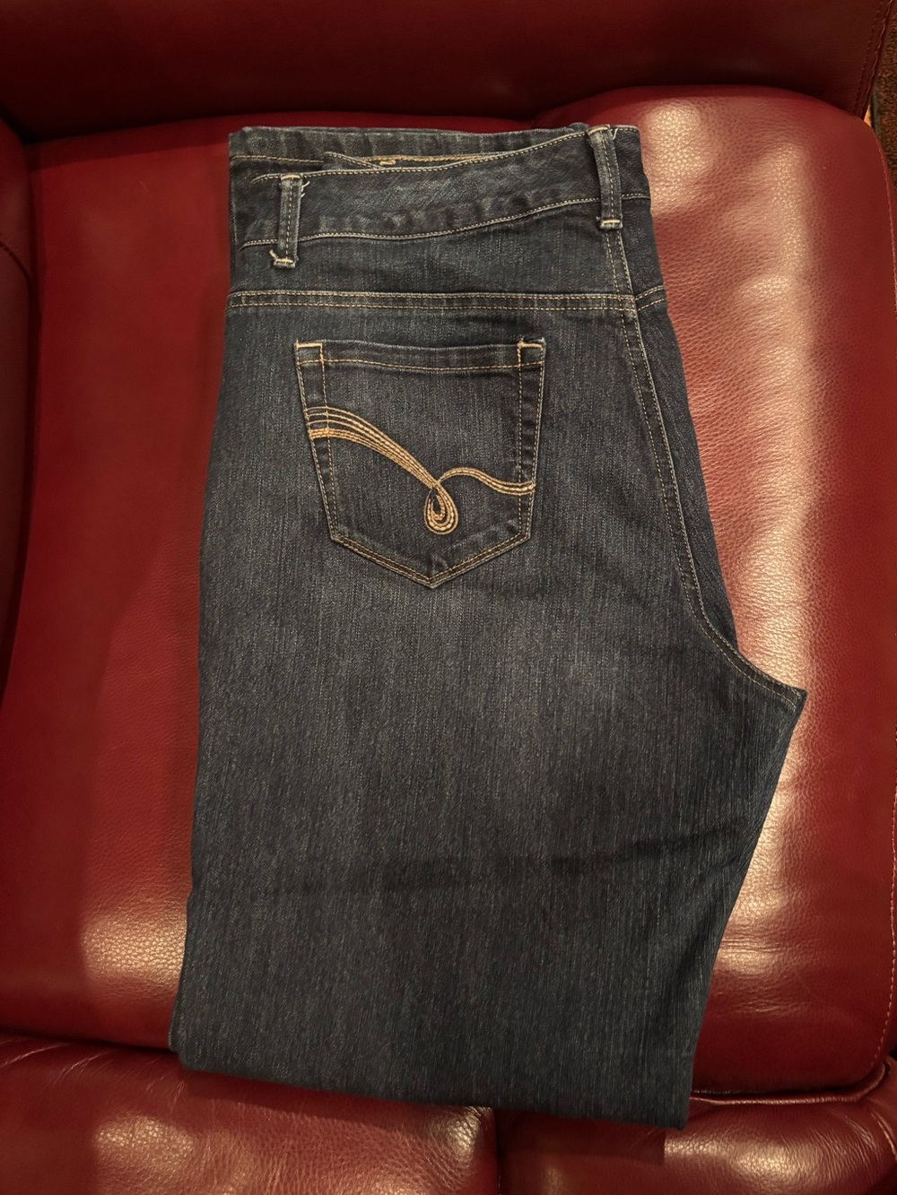 Bandolino Dark Blue Samantha Jeans- Size 14